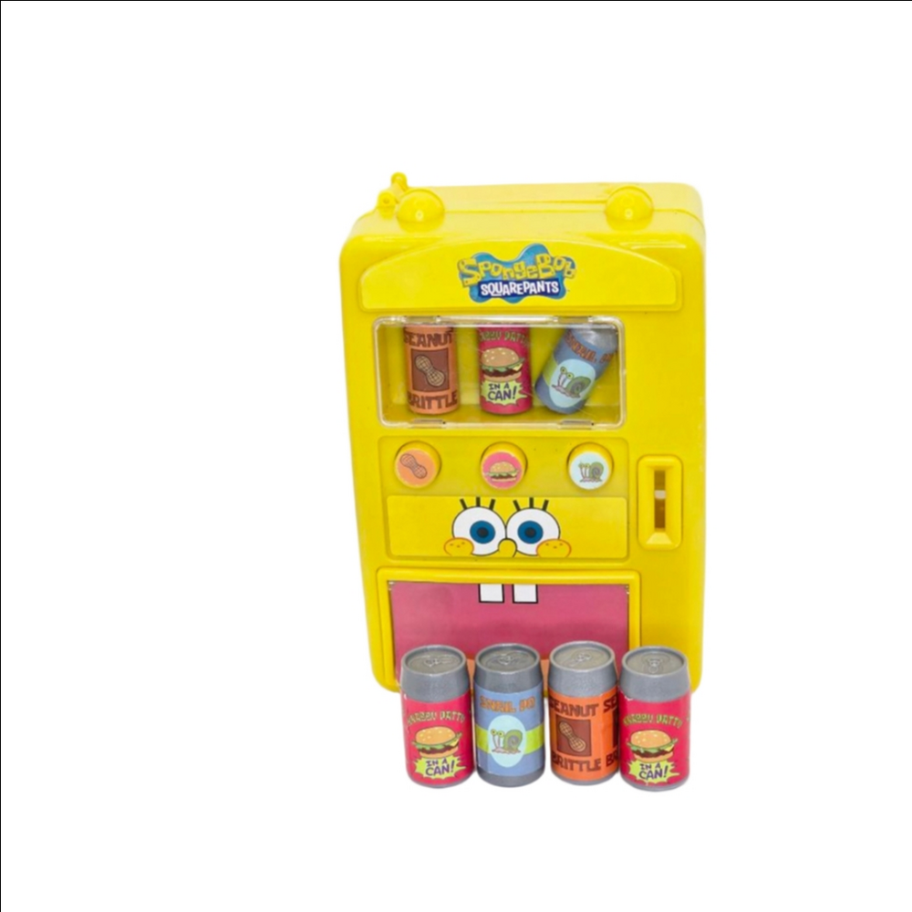 Girls Unbranded Spongebob Squarepants Vending Machine Toy One Size Yellow Red